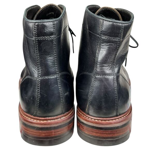 Johnston & Murphy Men’s Welch Black Leather Chukka Boot Size US 10 - Picture 8 of 11